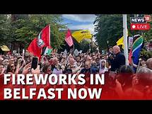 Video thumbnail for Northern Ireland News Live | Protest Against Illegal Immigration In Belfast Live | UK Protest | N18G