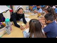 Video thumbnail for Small Group Work: 1st Grade Shared Reading Using a Big Book with Foundational Skills