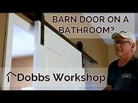 Video thumbnail for Installing a Barn Door Style Sliding Door on a Bathroom