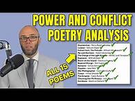Video thumbnail for 3 Key Points on All 15 'Power and Conflict' Poems!