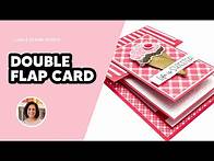 Video thumbnail for 🔴 Double Flap Fun Fold Card for Anniversary or as a Thank You!