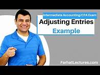 Video thumbnail for Adjusting Entries Explained by Examples
