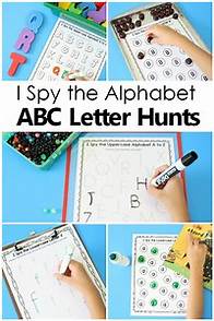 Video thumbnail for I Spy Scavenger Hunt ABC Games Alphabet Printables
