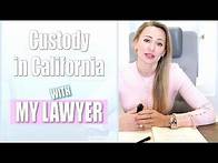 Video thumbnail for Custody in California 2023 (Legal custody, Physical custody, Visitation)