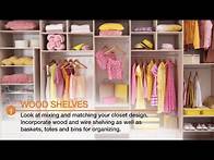 Video thumbnail for Walk-In Closet Ideas