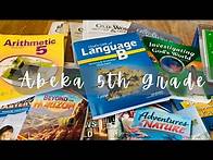Video thumbnail for ABEKA 5th Grade Homeschool Curriculum! | Flip Through | Review