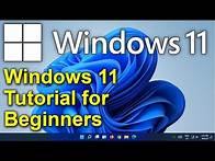 Video thumbnail for ✔️ How to Use Windows 11 - Basics Tutorial for Beginners - Computer Guide for Dummies