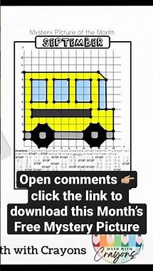 Video thumbnail for Free Coordinate Graphing Mystery Pictures Worksheets