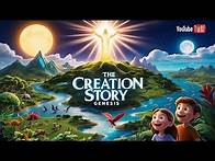 Video thumbnail for The Creation Story | How God Made Heaven and Earth in 6 Days | Bible Stories for Kids