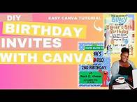 Video thumbnail for Invitations in Canva | Easy Canva Tutorial | Bluey Birthday Party