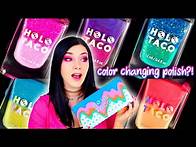 Video thumbnail for Holo Taco Color Changing Nail Polish! 5th Anniversary Mixed Emotions Swatches || KELLI MARISSA