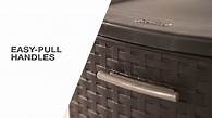 Video thumbnail for Watch Sterilite 25306P01 3 Drawer Wide Weave Tower on Amazon Live