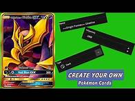 Video thumbnail for Pokecardmaker.net - How to create your very own Pokémon Card