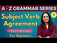 Video thumbnail for Subject - Verb - Agreement | English Grammar || SSC CGL 2023 || English With Rani Ma'am