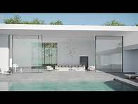 Video thumbnail for Vista Exterior Frameless Sliding Patio Doors