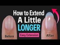 Video thumbnail for Secret ways to make your nails a little longer with PolyGel💅ASKA NAILS】