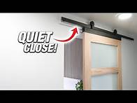 Video thumbnail for How To Install A Soft Close Hanging Barn Door! | DIY