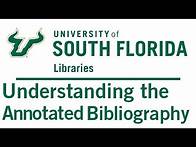 Video thumbnail for Understanding the Annotated Bibliography