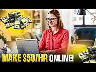Video thumbnail for The Easiest Online Job That Pays $50 an Hour!