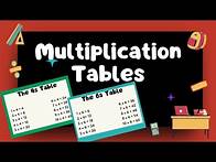 Video thumbnail for Multiplication Tables 01 to 10 Mathematics Grade 3 Learning Videos | Multiply with me!