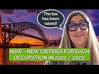 Video thumbnail for NSW 190 and 491 visas: updates, requirements and occupation lists for 2022 and 2023!