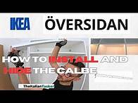 Video thumbnail for IKEA Pax LED Light Installation | Oversidan Setup & Cable Management Tutorial