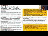 Video thumbnail for OCR A Level English Language- answering paper 1, question 1a
