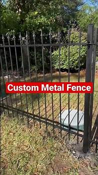 Video thumbnail for Popular wrought iron fence designs - metal fencing designs
