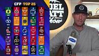 Video thumbnail for Indiana & BYU move up three spots in week 2 of CFP rankings | Joel Klatt Show