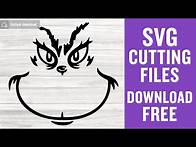Video thumbnail for Grinch Face Svg Free Cut File for Cricut
