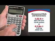 Video thumbnail for How to do Dimensional Math and Unit Conversions | Construction Master Pro