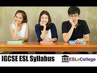 Video thumbnail for IGCSE ESL Syllabus (0511) for 2024, 2025, 2026 Exams