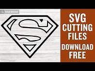 Video thumbnail for Superman Svg Free Cut File for Cricut