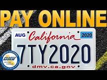Video thumbnail for How to renew car registration online in California | CA DMV