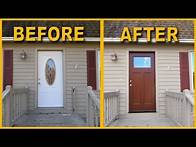 Video thumbnail for How to Replace An Exterior Door | Start to Finish Front/Back Door Install