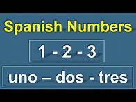 Video thumbnail for Numbers in Spanish 1 to 1000. Learn Spanish Numbers
