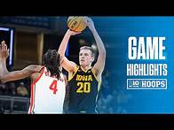 Video thumbnail for Ohio State vs. Iowa | HIGHLIGHTS | 2025 B1G Men's Basketball Tournament | 03/12/2025