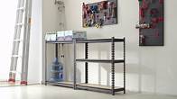Video thumbnail for REIBII 2020LBS Garage Shelving Heavy Duty 5 Tier Storage Shelves Adjustable Garage Shelves, Utility Rack Shelf, Shelving Units for Storage Warehouse Pantry Closet, 35.5" W x 11.9" D x 72" H, 2 Pack