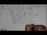 Video thumbnail for At present, Asha's age (in years) is 2 more than the square of her | Class 10 MATH | Doubtnut