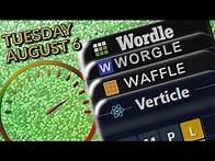 Video thumbnail for Puzzle Burst: Wordle 1144, Waffle 928, Worgle 938, Verticle