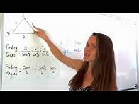 Video thumbnail for The Maths Prof: The Sine Rule