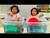 Video thumbnail for Science Videos for Kids Sink or Float and more 1hr easy DIY Science Experiments