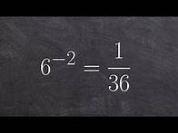 Video thumbnail for Converting from exponential to logarithmic