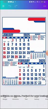 Video thumbnail for School&Office Wishlists Ph (@so.wishlistsph) - 2025 Commercial Calendar Template - Editable on Canva