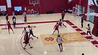 Video thumbnail for Watch Alabama men’s basketball practice on Oct. 19