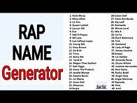 Video thumbnail for Rap Name Generator/ untaken Rap Names ,100% No copyright Rap Names, finding you perfect Rap Name