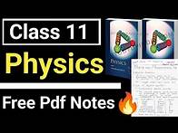 Video thumbnail for class 11 physics notes | class 11 physics notes pdf download | class 11 physics handwritten notes