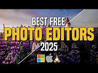 Video thumbnail for Top 5 Best FREE PHOTO EDITING Software (2025)
