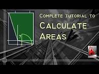 Video thumbnail for Autocad - Calculate Areas in Autocad (Complete tutorial)