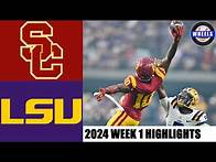 Video thumbnail for #23 USC vs #13 LSU | Full Game Highlights | 2024 College Football Highlights